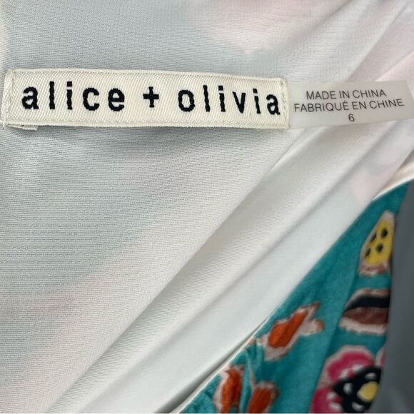 Alice + Olivia Silk Ara Dress - Picture 7 of 7